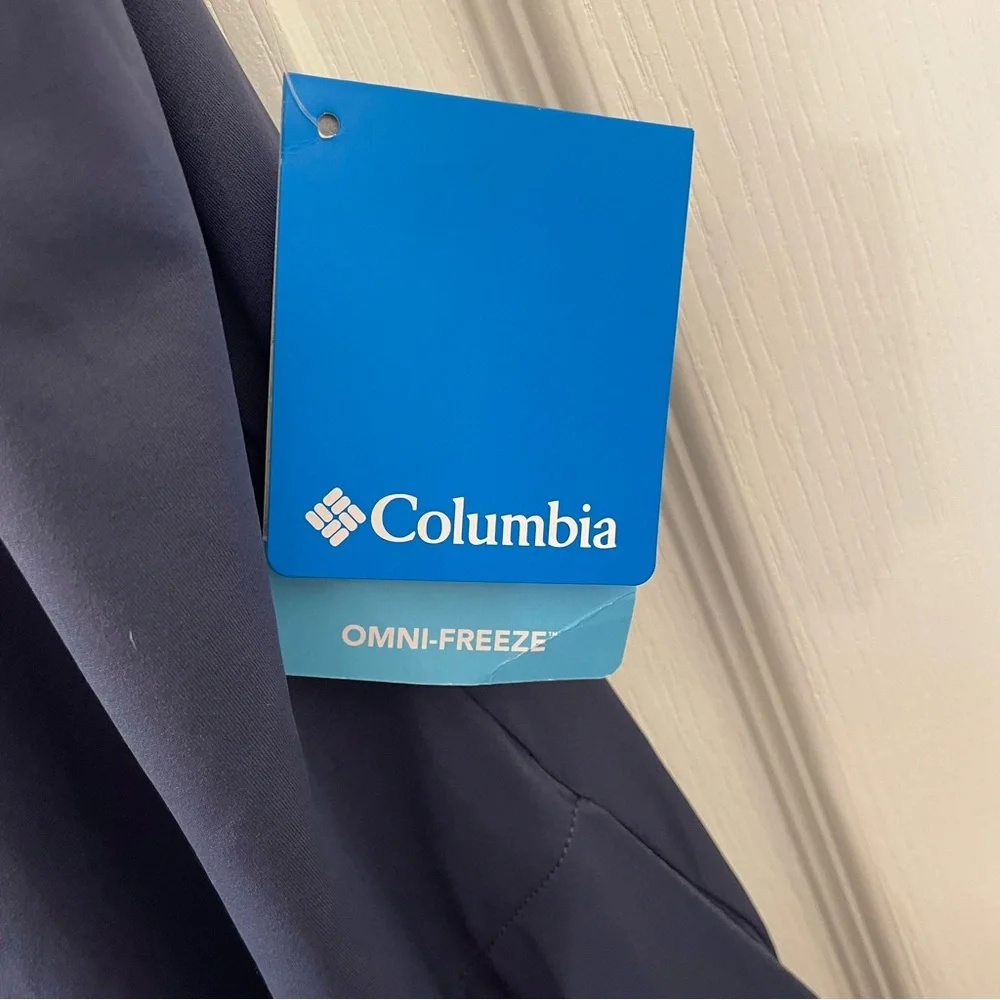 Columbia Deep Blue Sleeveless Midi Dress - Picture 3 of 8